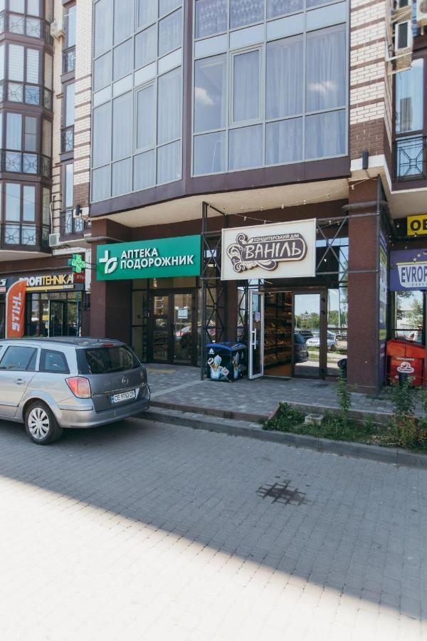 Atlant Luxury Big Family Apart On Golovna З Двома Окремими Спальнями Навпроти Тц Депот Безконтактне Заселення Csernyivci Kültér fotó